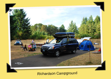 Tillicum Beach campsite